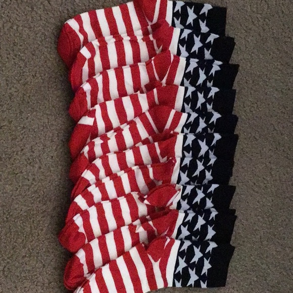NEW American Flag Socks - Picture 1 of 1